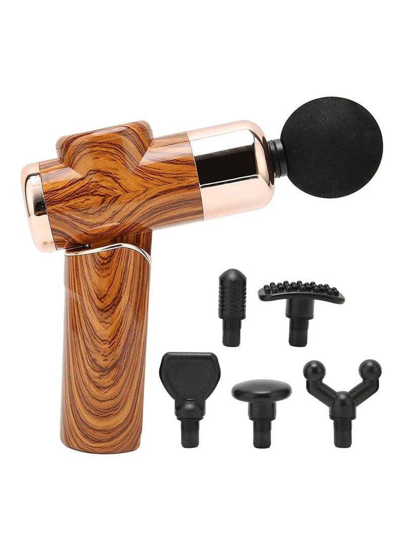 Massage Gun, Massage Gun Folding Portable Speed Adjustable Body Therapy Deep Tissue Muscle Massager - Image 1