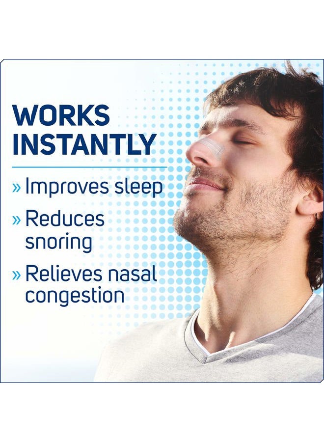 Clear Passage Nasal Strips Medium, 100 ct | Works Instantly to Improve Sleep, Reduce Snoring, & Relieve Nasal Congestion Due to Colds & Allergies - Image 2