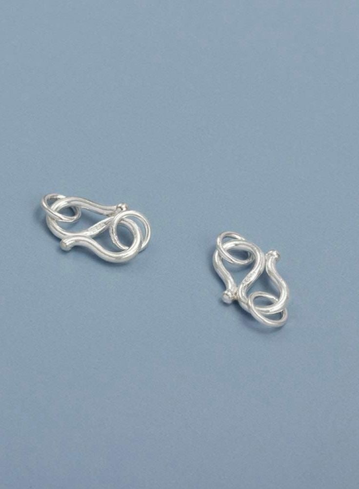 Jewelry Connector Buckle Silver S-Shaped Hook Buckle DIY Bracelet Necklace Jewelry Making Accessories - Image 4
