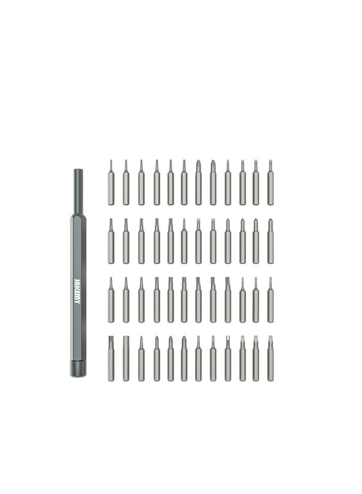JAKEMY JM-8182 Professional Multi-Purpose Screwdriver Set, 48-in-1 Aluminum Alloy Precision Screwdriver Repair Tool Set for Mobile Phone Disassembly - Image 3