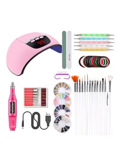ORiTi Nail Tool Kit Pink/White/Green  - Image 1