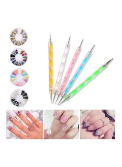 ORiTi Nail Tool Kit Pink/White/Green  - Image 2