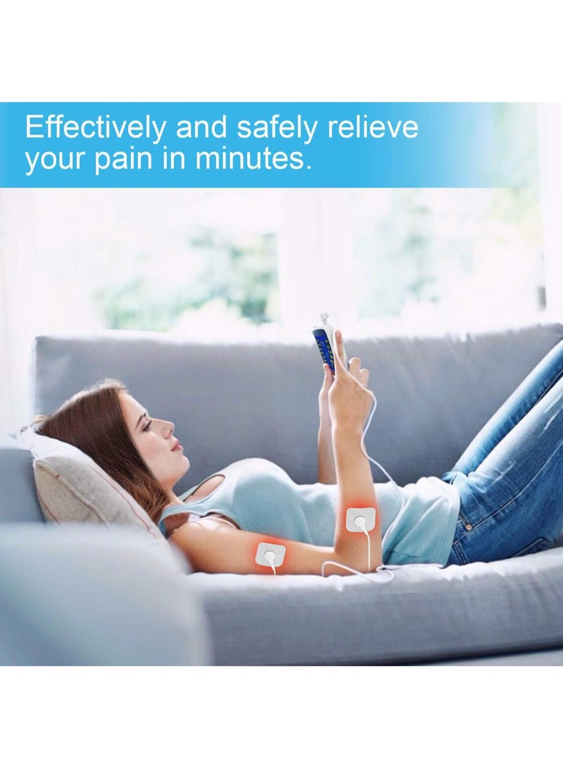 هولامي 🔥 هذا الجهاز نفد من المخزون 3 مرات في السعودية! جهاز علاج الألم TENS & EMS – مثالي للمنزل، المكتب، النادي، والقيادة الطويلة 🚗💆‍♂️ - Image 3