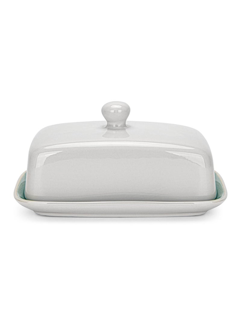 Fissman Butter Dish with Non Slip Bottom Celine Series Azure Cheese Container with Stylish Design and Dishwasher Safe 20X10.5 cm - Image 3