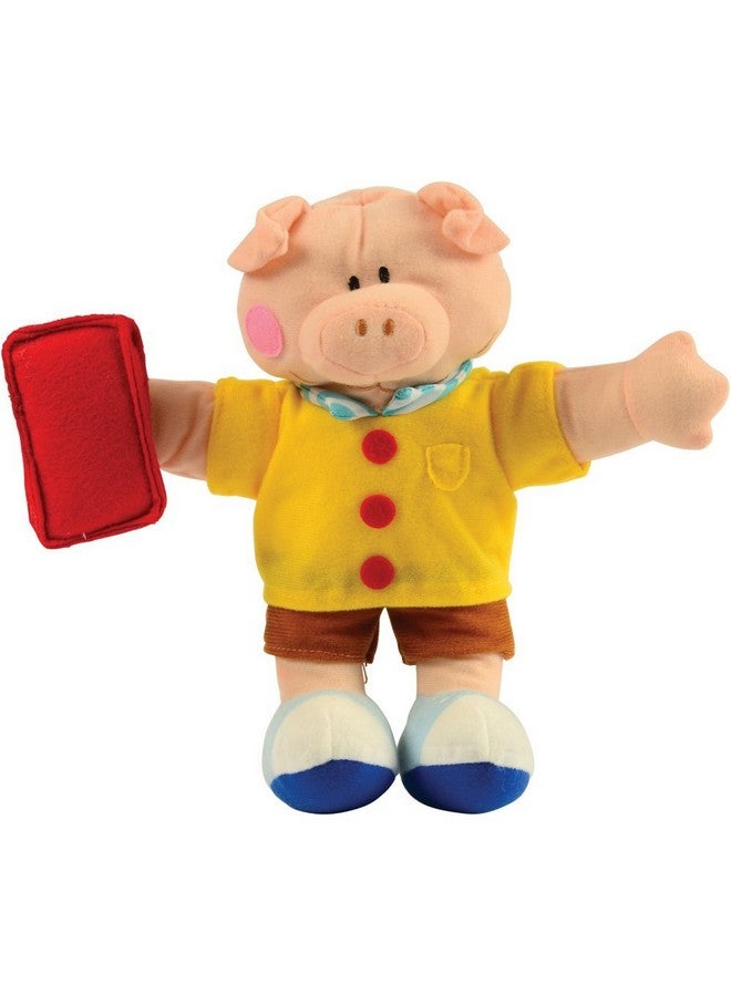 Constructive Playthings "The Three Little Pigs" Wolf and Pig Puppet Set from The Childhood Favorite Book - Image 3