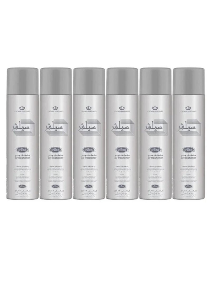 Al Rehab Silver Air Freshener 300 ml pieces 