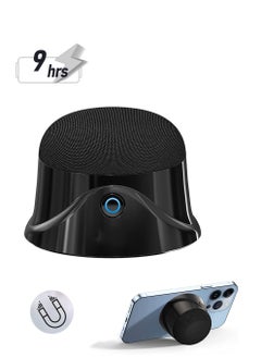 SYOSI 1 PCS Portable Magnetic Small Bluetooth Speaker, 5W Stereo Sound, Deep Bass, 9H Playtime, TWS Pairing Speaker for Home, Outdoor Travel, Golf Carts, Support for iPhone 12/13/14  - Image 1
