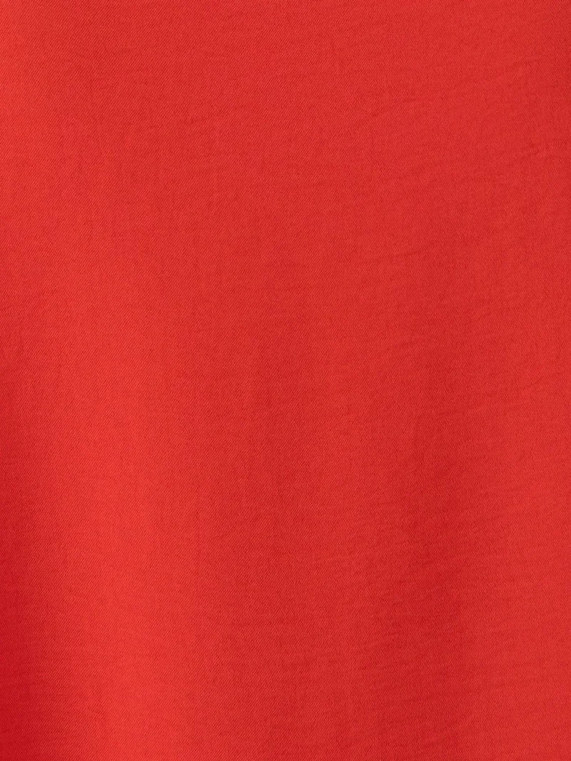HICCUP red Crew Neck A-Form Fit Mini Dress for Women | Best Price UAE
