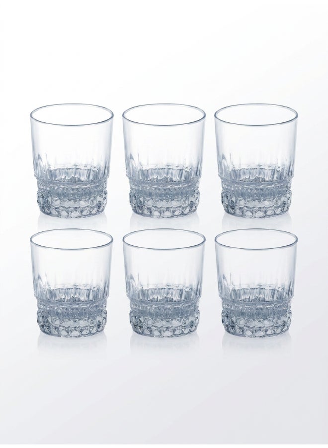 Luminarc Imperator 6 Piece Tumbler 300ml Drinking Set For Juice, Water, Soft Drinks, Hard Drink, Hot Beverages - Image 1