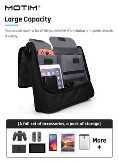 Carrying Case for Nintendo Switch/Nintendo Switch Lite, Waterproof Crossbody Bag Gaming Case for Accessories, Multifunctional Console Case Travel Bag, Large Capacity - pzsku/Z41D5FF0638BD640A61CCZ/45/_/1737028607/488cfbe5-0efd-40a6-991f-cef079f236ca