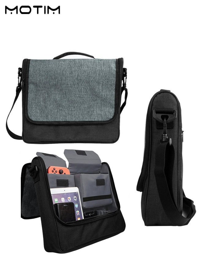 Motim - Carrying Case for Nintendo Switch/Nintendo Switch Lite, Waterproof Crossbody Bag Gaming Case for Accessories, Multifunctional Console Case Travel Bag, Large Capacity - Image 1