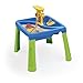 DOLU 3in1 Activity Table Sand Water Creativity Blue Green Yellow Play Accessories Sensory Toy IndoorOutdoor Toddlers Kids Ages 2 - Image 2