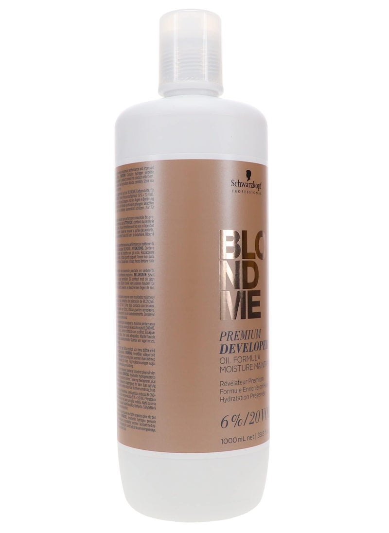 Professional BlondeMe Premium Developer Oil Formula 6%/20 Volume (1000 ml) - pzsku/Z41D608D335C92ADE30C7Z/45/_/1727068052/1992725e-e617-40e4-93be-6b0cd763fdb3