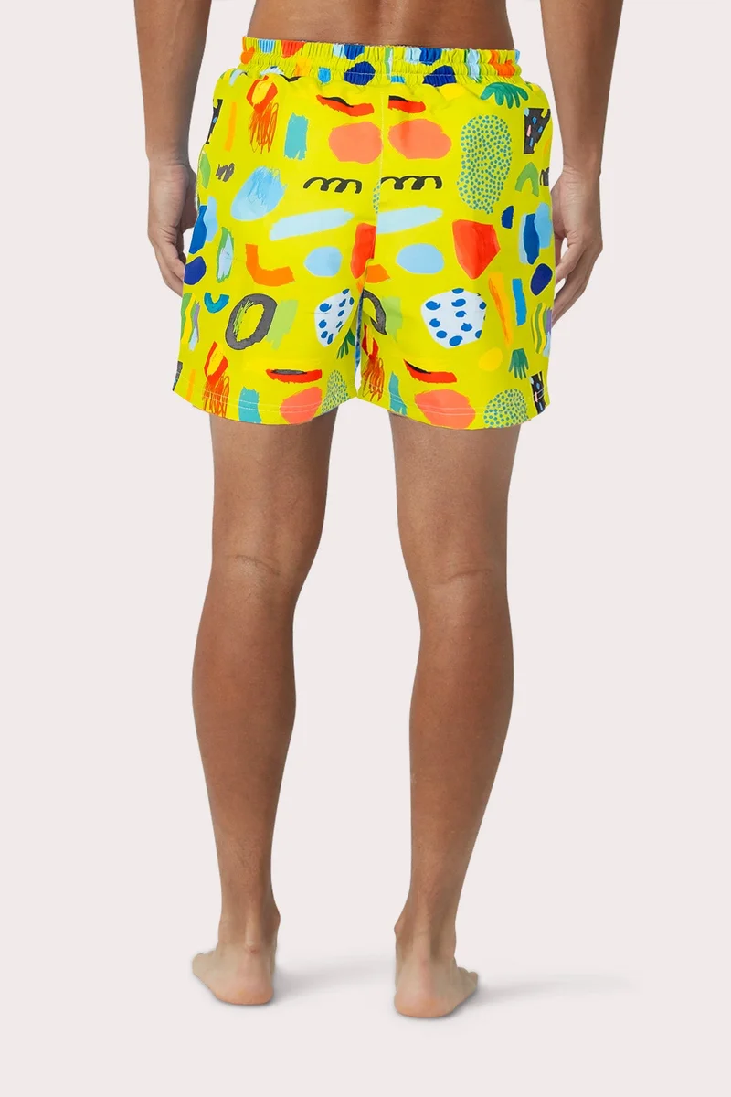 COEGA SUNWEAR  COEGA Boardshorts Elast Wst 16 In Mens SzS - Green Sketch for Men | Best Price UAE