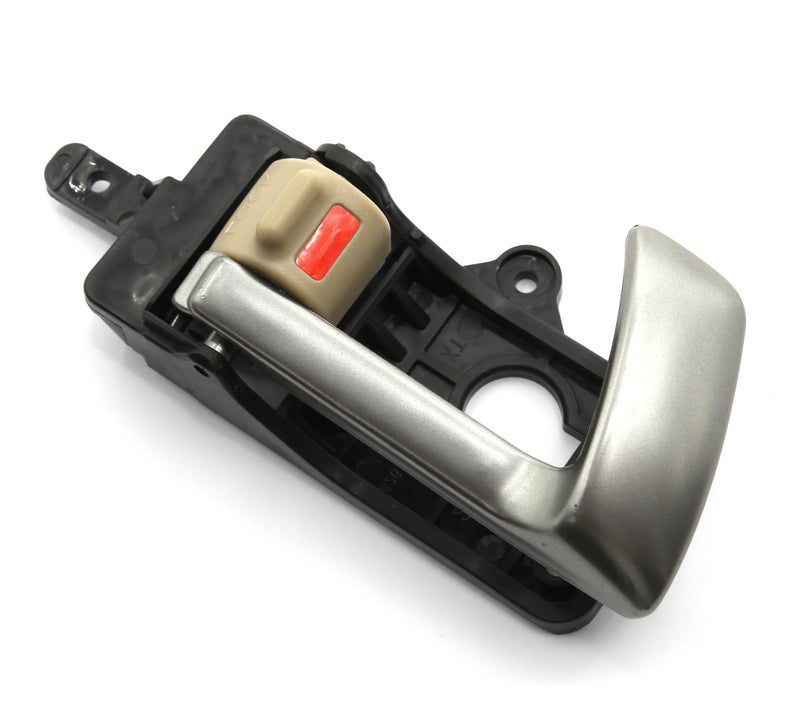 Otois Interior Door Handle Gray Beige Key Lock Button 826202B010J9 Passenger Side for Hyundai 2007 2012 Santa Fe