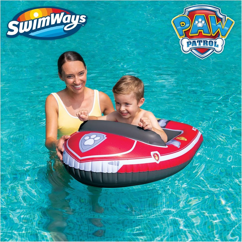 SwimWays Paw Patrol Swim Trainer Life Jacket, US Coast Guard Approved Life Vest Kids Swim Vest, Pool Floats & Life Jackets for Kids, Marshall - Image 2