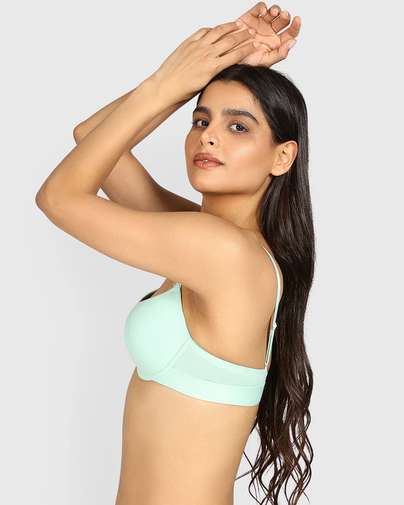 La Senza La Senza Remix Lightly Lined Demi Cotton Bra