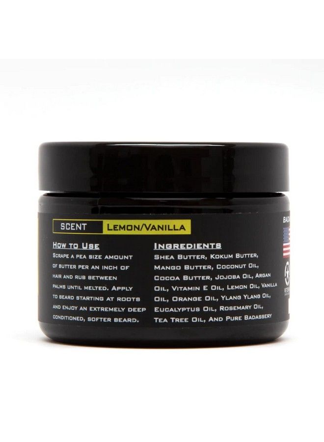 Badass Beard Care Beard Butter For Men The Ladies Man 3 Oz Made Of Natural Ingrediens For Healthy Soften And Itchness Free Beard And Mustache - Image 3
