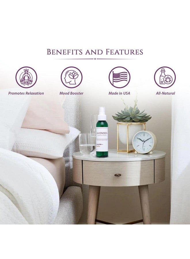 Moonwater Elixirs Lavender Sleep Spray for Pillows - Natural Calming Aromatherapy Mist + Amethyst Crystals & Reiki Energy - Lavender & Vanilla Pillow Spray for Deep Rest - Linens, Pajamas, Bedtime Relaxation. (2)  - Image 4