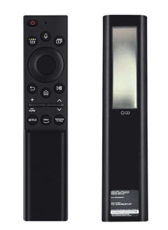 ELTRAZONE Original Voice Remote Control - BN59-01357A | Solar Charging & USB-C Rechargeable | Full Function Replacement for Samsung 2021, 2022, and 2023 Smart TVs | Also Compatible with BN59-01358F | Ergonomic Design & Quick Access Buttons  - Image 1