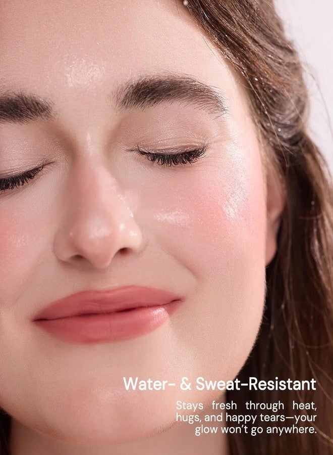 Flower Knows Strawberry Cupid All Day Glow Liquid Blush,Water- & Sweat-Resistant Blush for Cheeks,Blendable Dewy Finish with Hydrating Formula(Region-S03 Pink Gemstone,0.25 Fl Oz) - Image 4