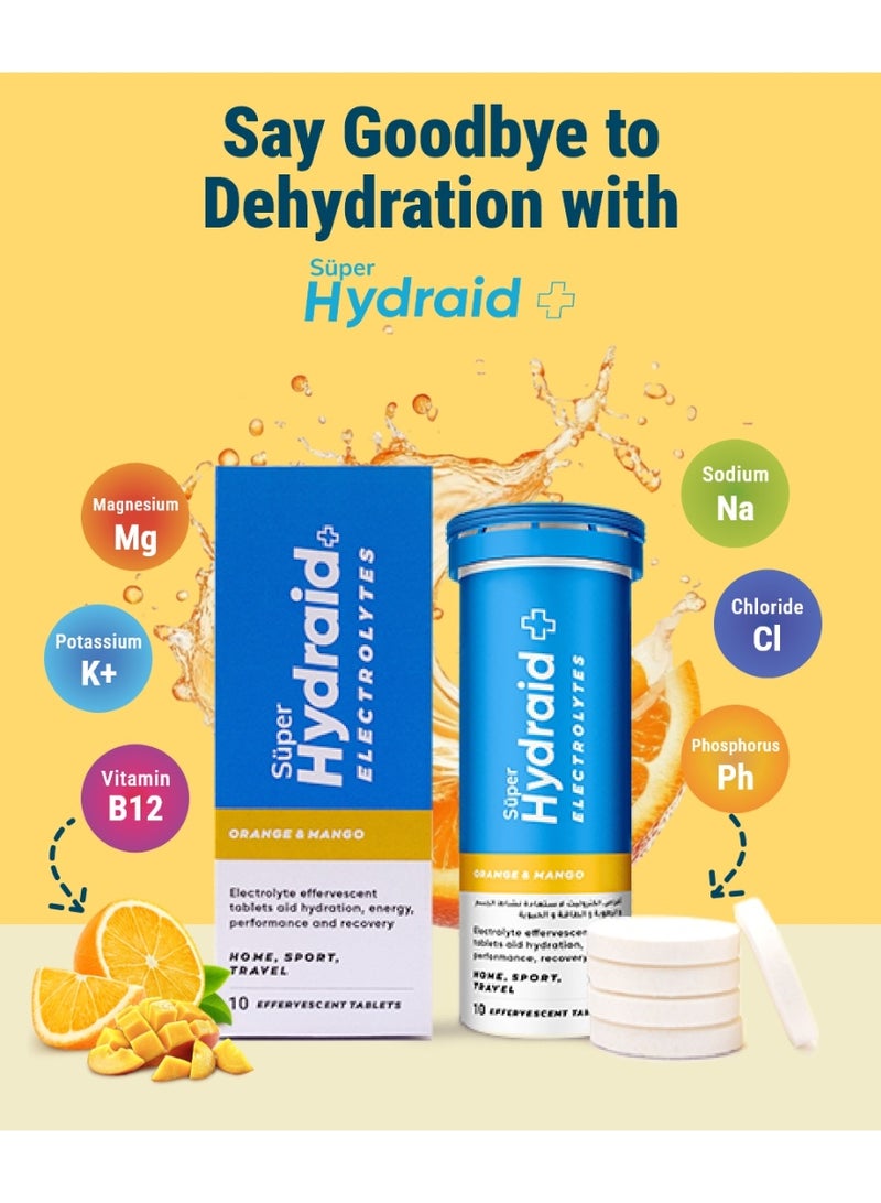 Super Hydraid Plus Electrolyte Drink Mix Orange & Mango - Image 3