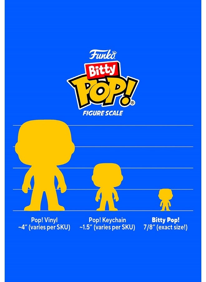 Funko Bitty POP! Deadpool - Sleepover, 4-Pack and A Surprise Mystery Mini Figure - 0.9 Inch (2.2 Cm) Collectable - Stackable Display Shelf Included - Gift Idea - Party Bags Stocking - Cake Topper - Image 4