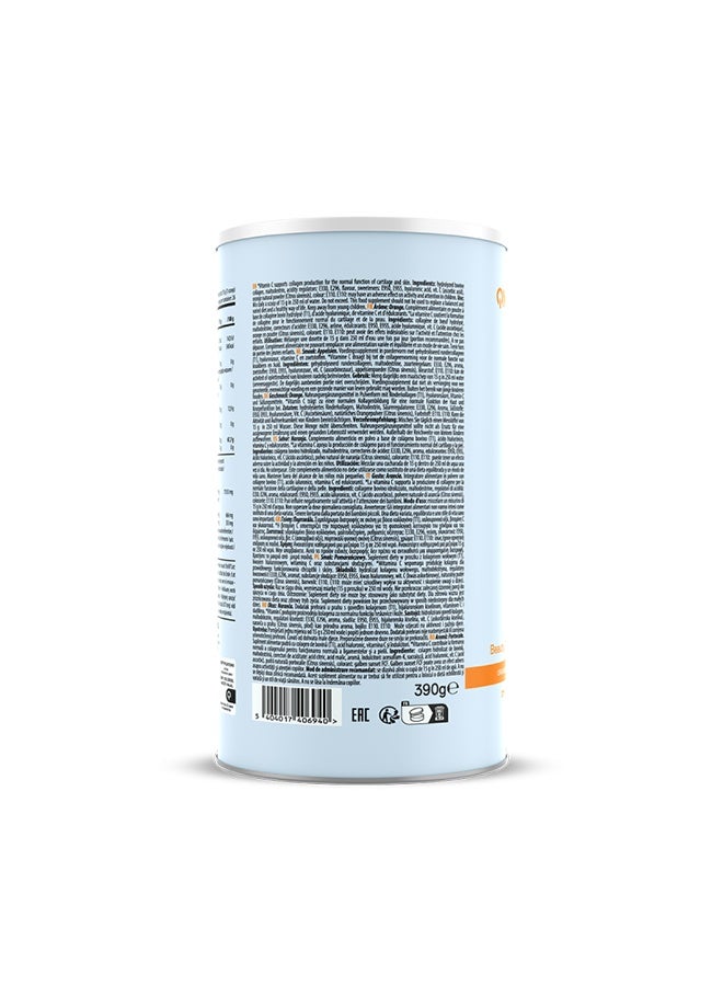 QNT COLLAGEN CARE Powder | 390g | Orange Flavour, Hydrolysed Collagen, Vit C & Hyaluronic Acid - Image 3