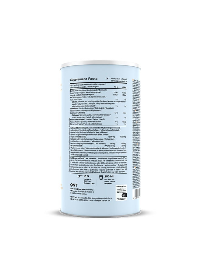 QNT COLLAGEN CARE Powder | 390g | Orange Flavour, Hydrolysed Collagen, Vit C & Hyaluronic Acid - Image 4