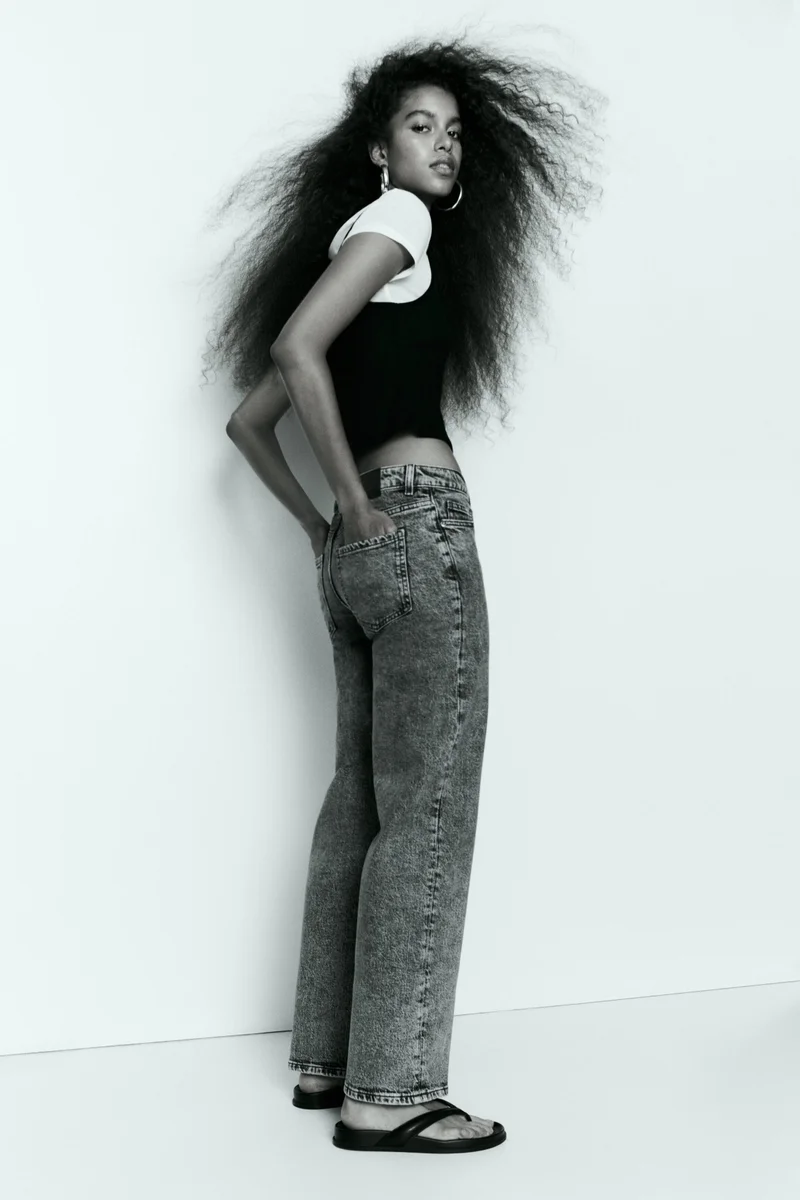 Slim Straight Regular Waist Jeans