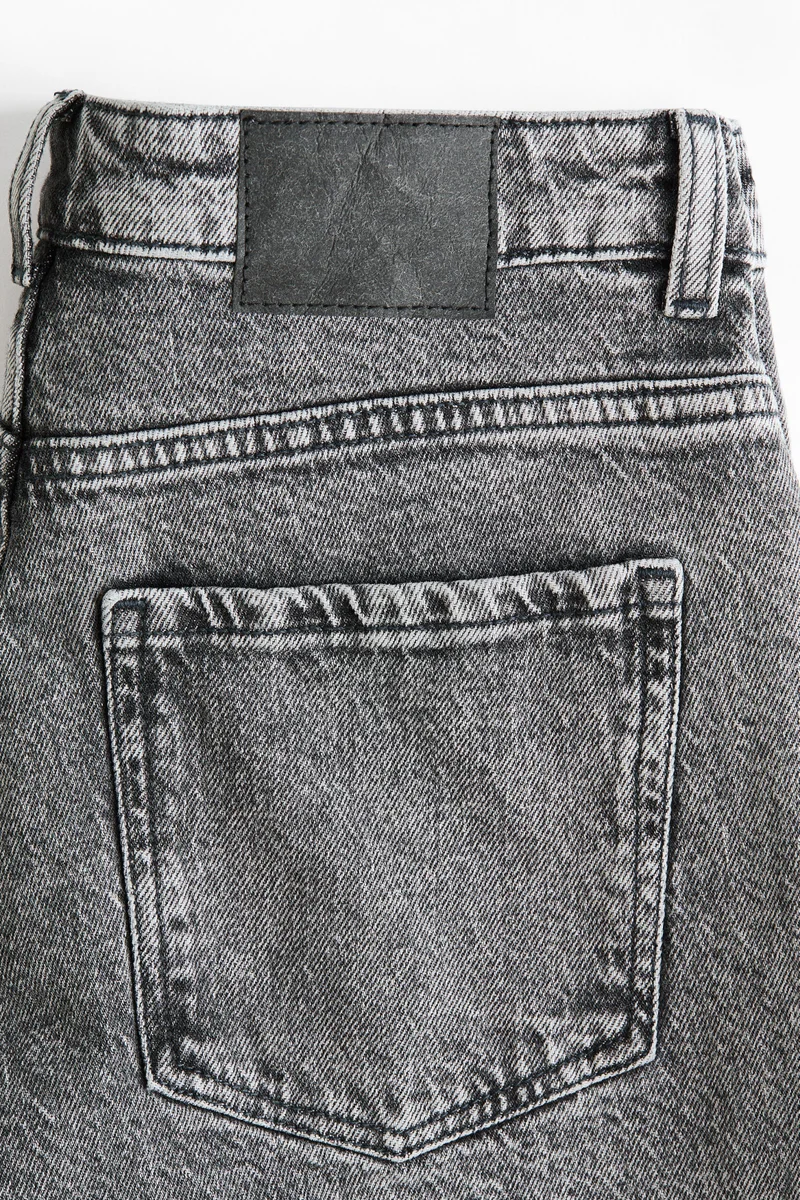 H&M  Slim Straight Regular Waist Jeans for Women | Best Price UAE