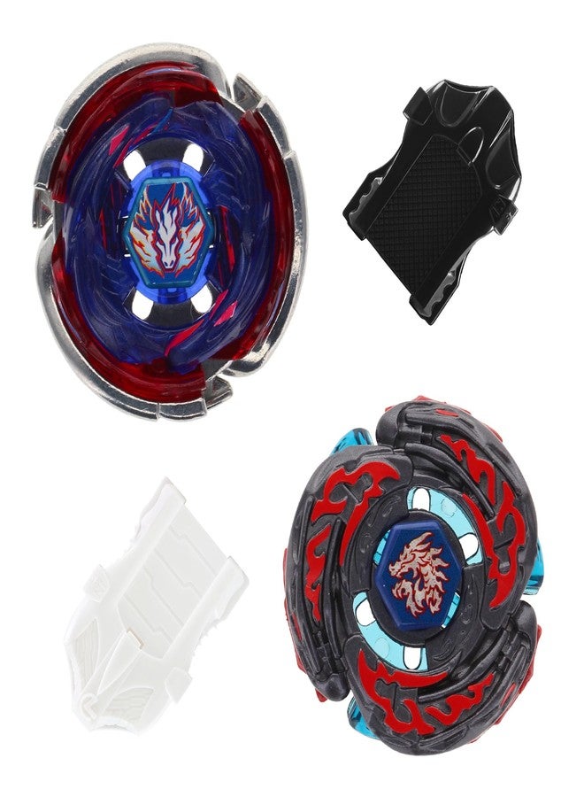 Magicmode Bey Battling Top Metal Fusion Set-2 Spinning Tops Battle Set with 2 Launchers for Kids & Adults (BB108+BB105) - Image 1