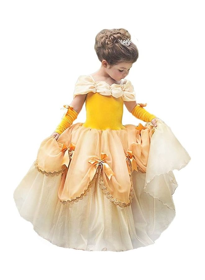NIBEMINENT Princess Party Costume Dress 140cm - Image 1