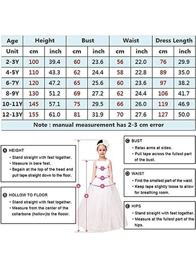 NIBEMINENT Princess Party Costume Dress 140cm - Image 5
