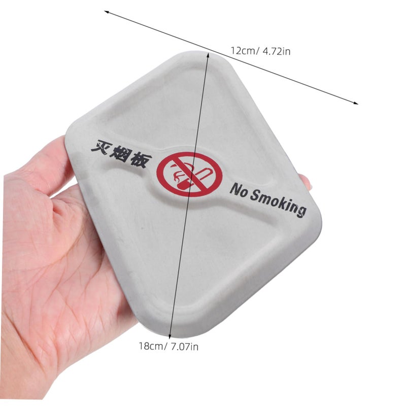 Stainless Steel Smoking Bowl for Public Spaces Easy to Clean Safe and Space Saving Design - Image 3