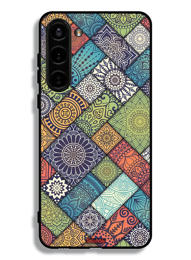 Tolwak Samsung Galaxy S23 Plus 5G Protective Case Cover Mandala Pattern - Image 2