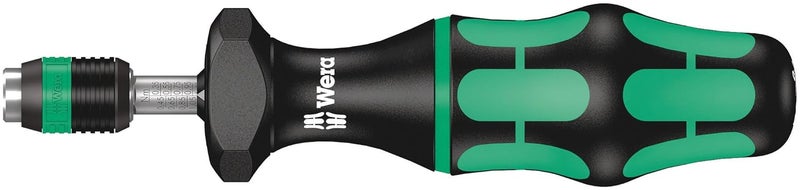 WERA Series 7400 Kraftform Adjustable Torque Screwdriver with Rapidaptor Quick-Release Chuck (0.1-3.0 Nm) - Image 1