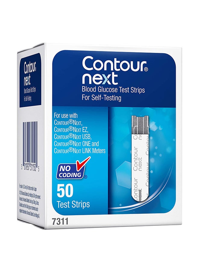 Contour 50-Piece Glucose Measuring Strips - Image 3
