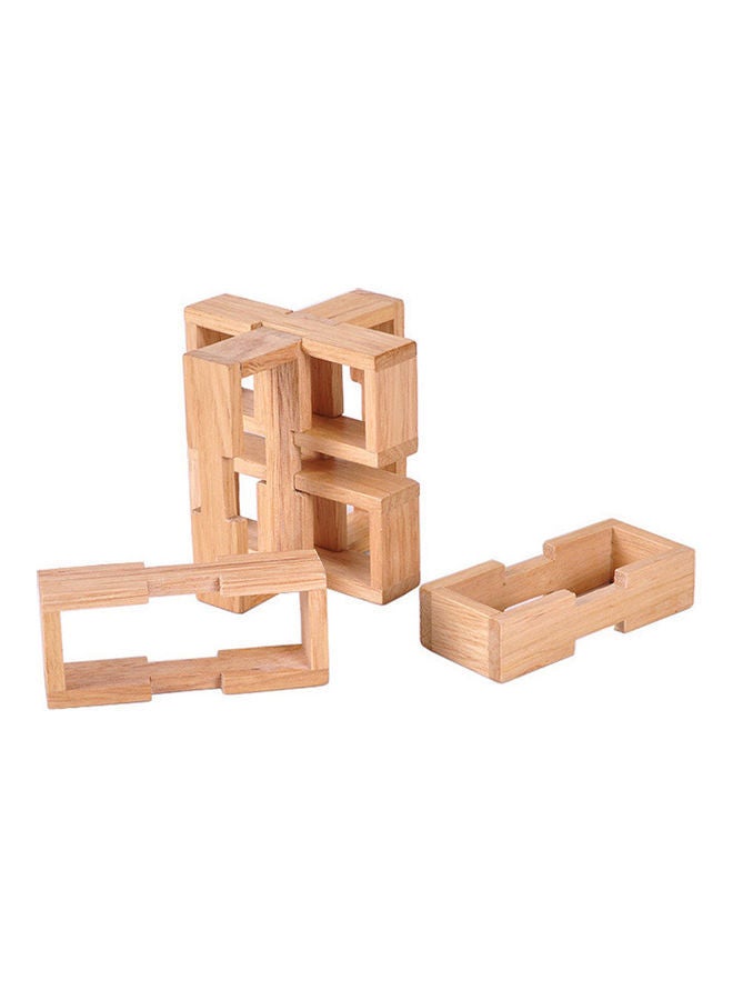 نيبمينينت طقم لعبة بازل خشبية على شكل قفل درج - Image 3