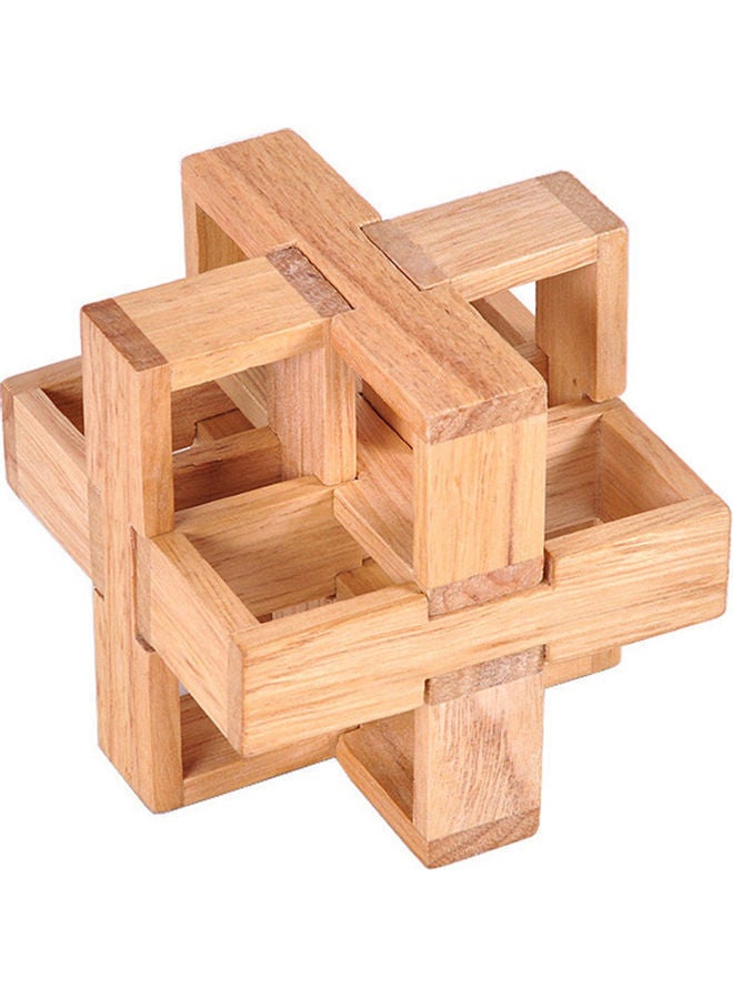 نيبمينينت طقم لعبة بازل خشبية على شكل قفل درج - Image 2