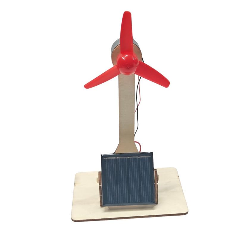 ESPtronics Readymade Mini Solar Panel DC Motor Toy Fan Science Project kit Working Model Easy Assembly Solar Powered for School Students and Kids - Image 5