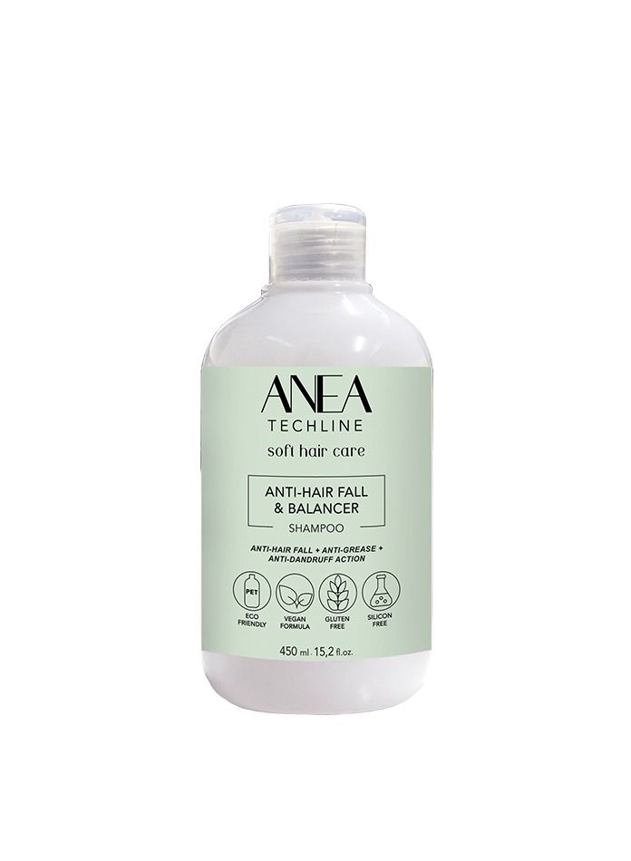 Anea Techline Anti-Fall Balancer Shampoo 450ml