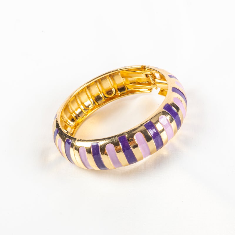 أسورة جولد بليتد ذهبي × بنفسجي - Image 1