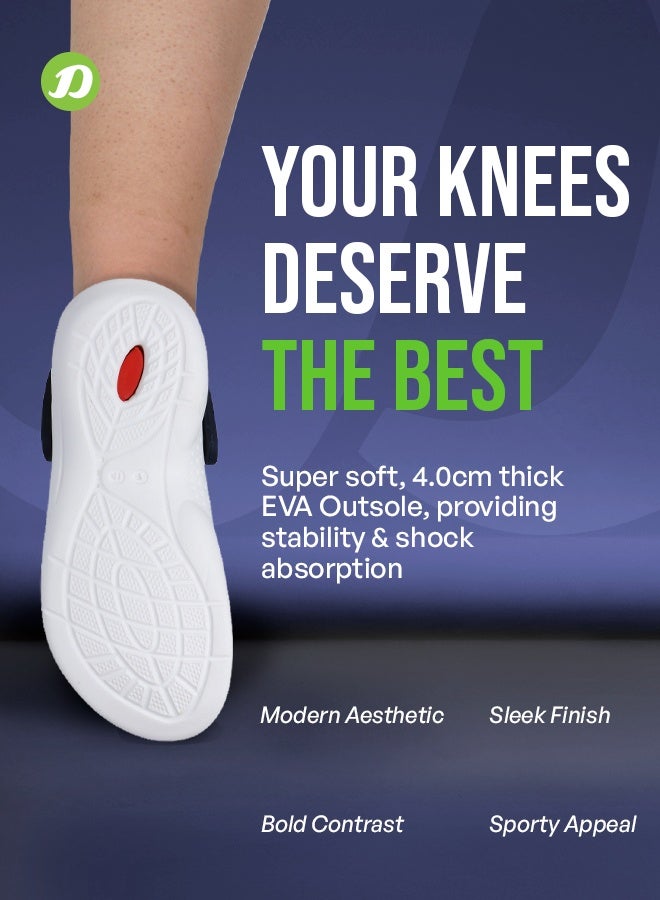 DOCTOR EXTRA SOFT Men's Classic Casual Sports Clogs/Sandals with Adjustable Back Strap | Lightweight, Comfortable, Stylish, Anti-Skid, Waterproof Everyday Mules for Men & Boys - D-513 - Image 3