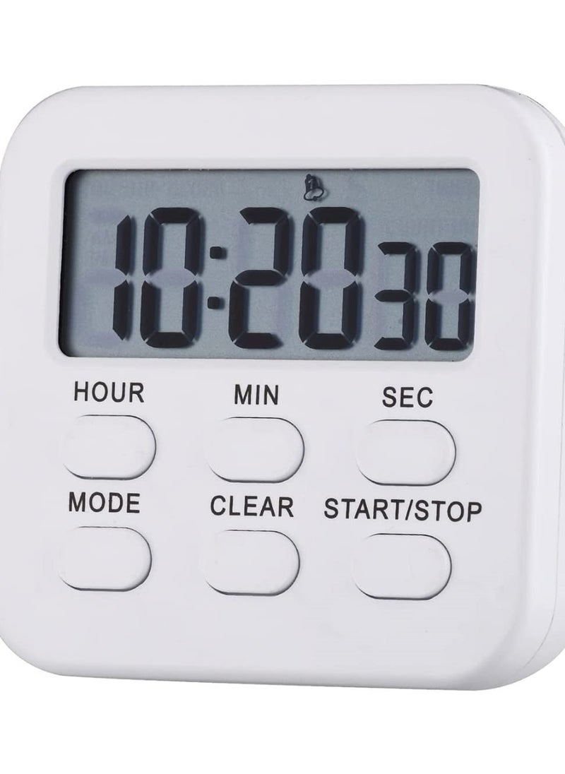 Excefore Kitchen Timer Cooking, Digital Kitchen Timer, Magnetic Digital Timer Classroom Timer, for Kids, Sports Teachers, Cooking Baking Sports Games Office  - Image 1