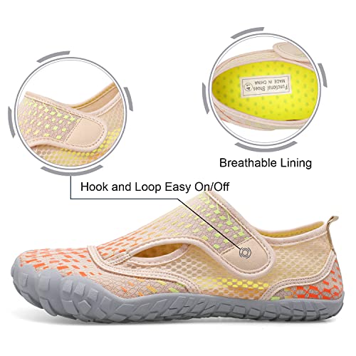 Centipede Demon Womens and Mens Water Shoes Thicken Soles Breathable Swim Shoes Cozy Barefoot Athletic Aqua Socks for Beach Pool Diving Hiking Outdoor Water Sports 8 Women/6.5 Men - Image 3