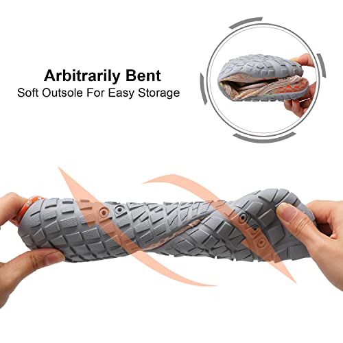 Centipede Demon Womens and Mens Water Shoes Thicken Soles Breathable Swim Shoes Cozy Barefoot Athletic Aqua Socks for Beach Pool Diving Hiking Outdoor Water Sports 8 Women/6.5 Men - Image 5