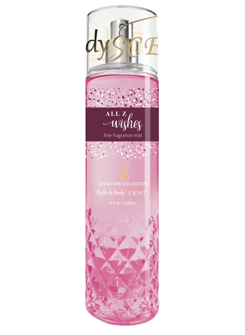 Bath & Body Scent أول زد ويشيز معطر للجسم 236 مل - Image 4