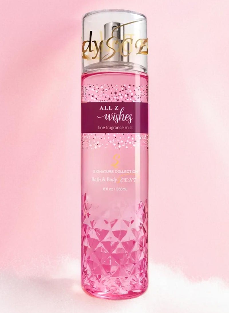 Bath & Body Scent أول زد ويشيز معطر للجسم 236 مل - Image 2
