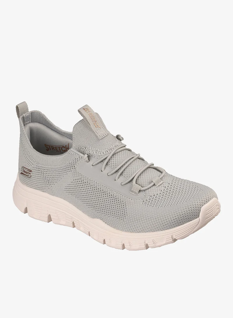 Skechers LIGHT GRAY KNIT Bobs B Lite for Women | Best Price UAE